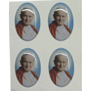 Sticker f&uuml;r Herzst&uuml;cke und Medaillen, Papst...