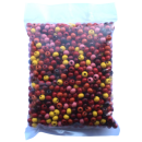 1000 Holzperlen 6 mm, Rot-T&ouml;ne, Bohrung 2,1 mm