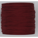 Kordel, Rolle &agrave; 90 m, St&auml;rke ca. 0,7 mm, weinrot