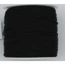 Kordel, Rolle &agrave; 90 m, St&auml;rke ca. 0,7 mm, schwarz