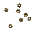 Filigrankappen, vergoldet, 5,5 mm, 100 St&uuml;ck