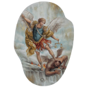 Wandbild Hl. Erzengel Michael, 9 cm, magnetisch