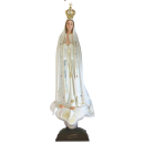 Fatima- Muttergottes mit Glasaugen, 61 cm