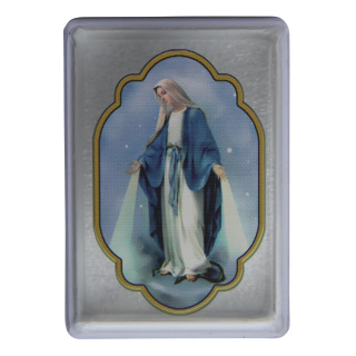 Rosenkranz-Dose "Immaculata", 7 x 5 cm